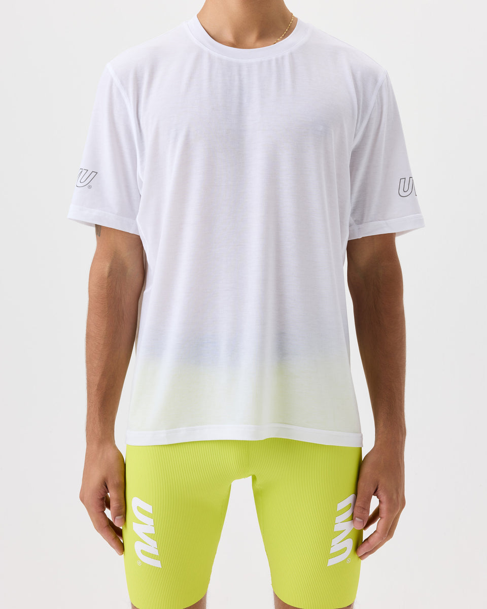 ウォーキング・ランニングウェア UVU Club Singlet White UVU | Lightweight Running T-Shirt | Mens | White