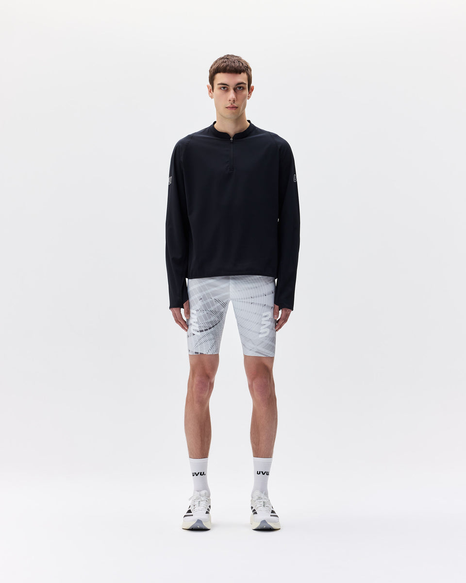 ウォーキング・ランニングウェア UVU club Half Tights 2.0 running London UVU | Half-Tight Performance Shorts | Mens | Black
