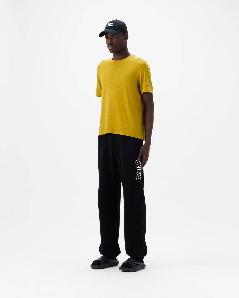 UVU | Lightweight Running T-Shirt | Mens | Chartreuse