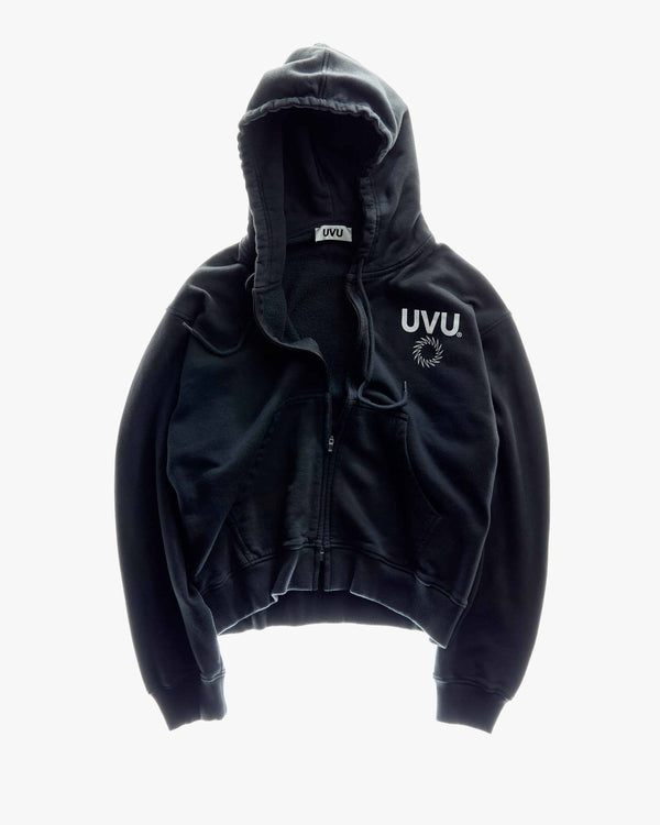UVU | Insignia Zip Hoodie | Mens | Cotton | Black