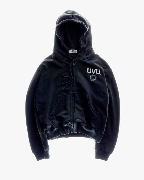 UVU | Insignia Zip Hoodie | Mens | Cotton | Black