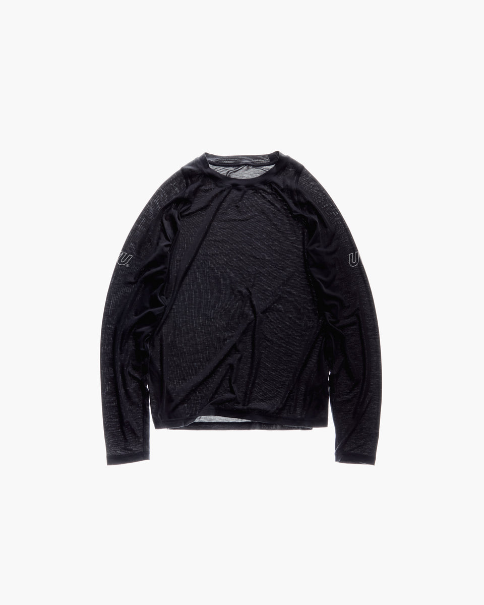 UVU CLUB Tシャツ　Sサイズ UVU | Lightweight Long Sleeved Running T-Shirt | Mens | Black