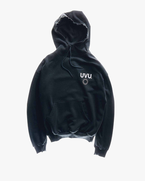 UVU Club | Insignia Hoodie | Mens | Cotton | Black