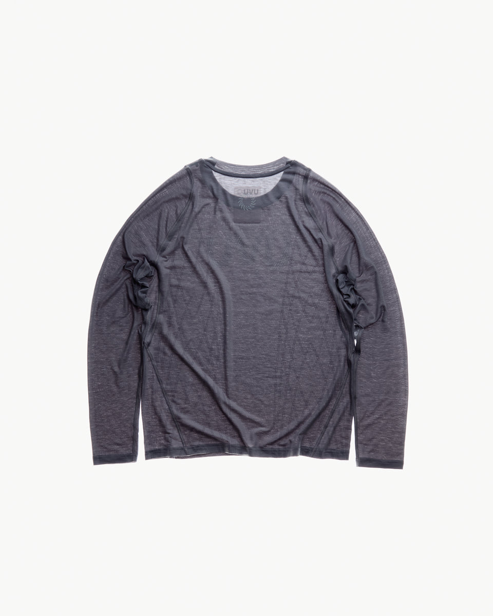 UVU | Lightweight Long Sleeved Running T-Shirt | Mens | Grey