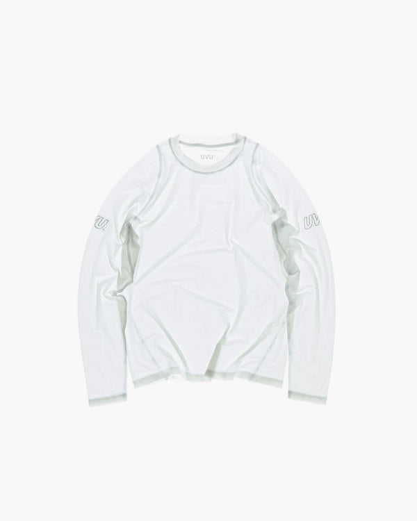 UVU | L/S RUNNING TOP WHITE