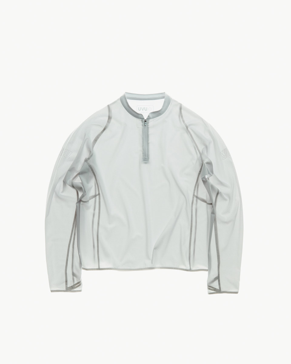 UVU | Running 1/4 Zip | Light Grey