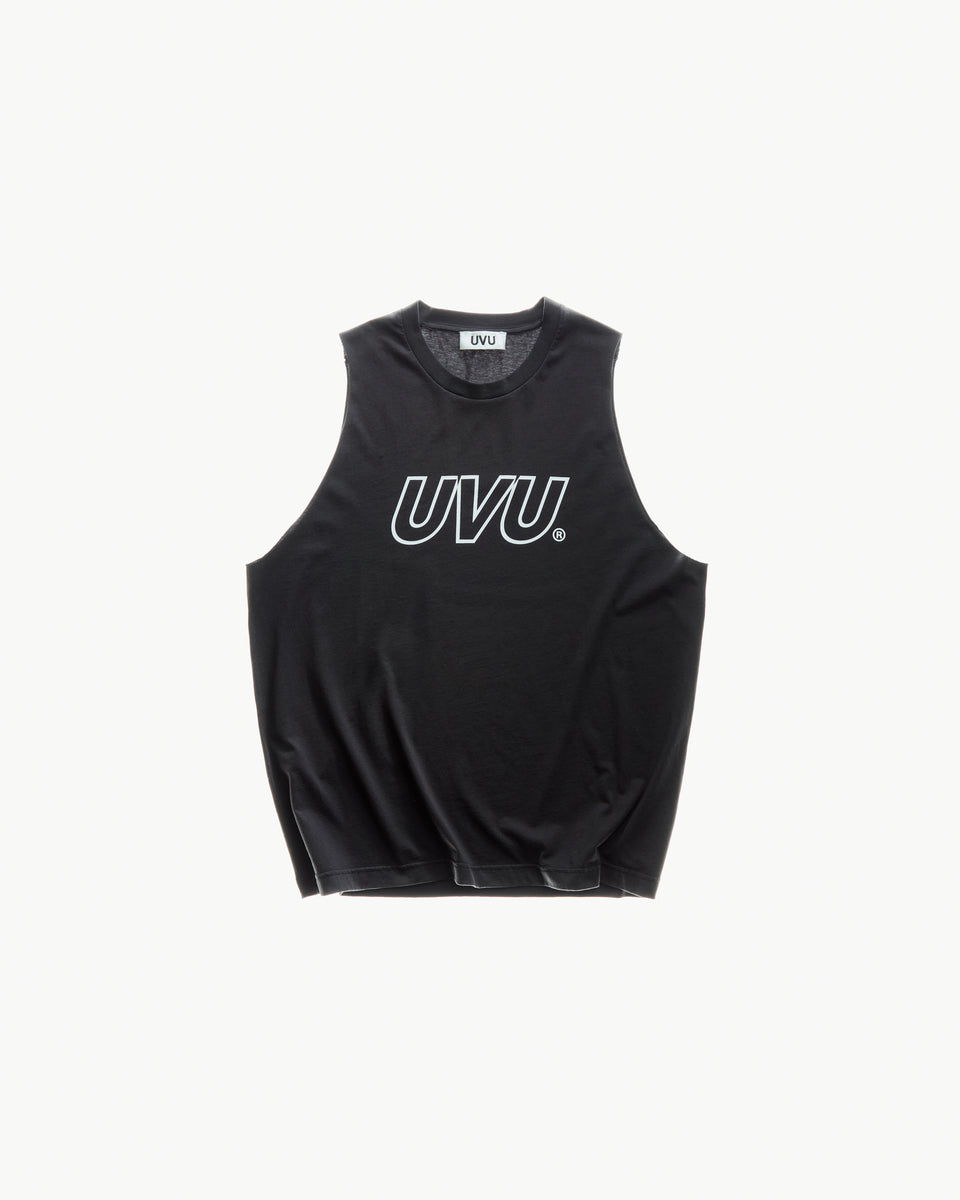 UVU Training Club Cut Off Black Sサイズ OutlineCutOffBlackFront_1200x1