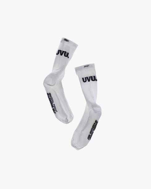 UVU | Performance Running Socks | Mens | White