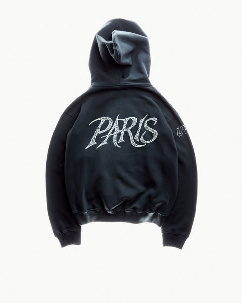 PARIS 25 ZIPPED HOODIE