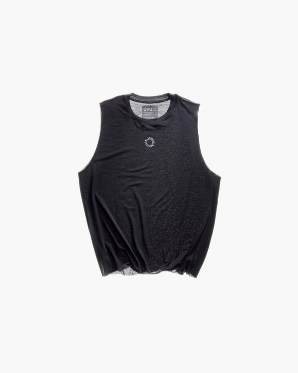 UVU | RUNNING CUT-OFF BLACK