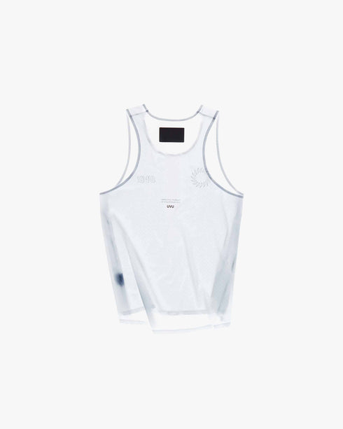 UVU | Running Vest | Mens | Nylon Spandex | White