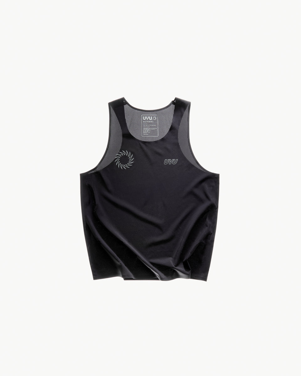 UVU CLUB RUNNING VEST Black トレーニングウェア S UVU | Chicago '25 Racing Vest | Mens | Black