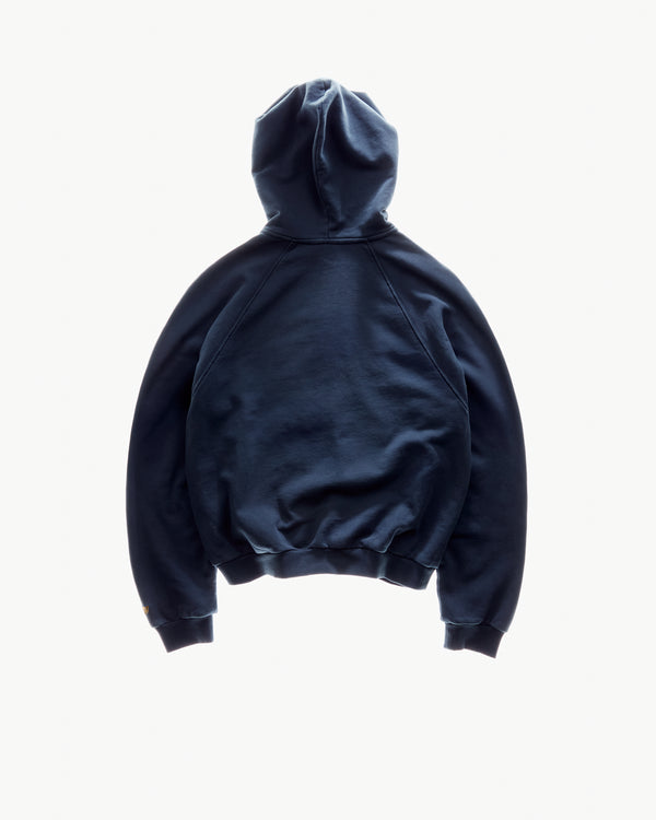 RAGLAN ZIPPED HOODIE