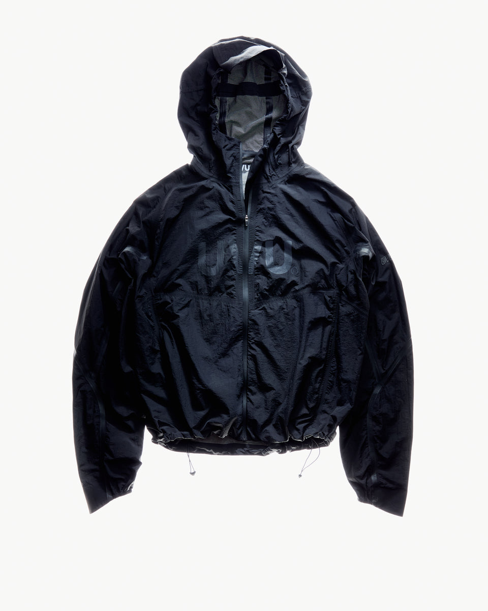 ウォーキング・ランニングウェア UVU ULTRALIGHT WINDBREAKER MEDIUM UVU | RUNNING WINDBREAKER | BLACK