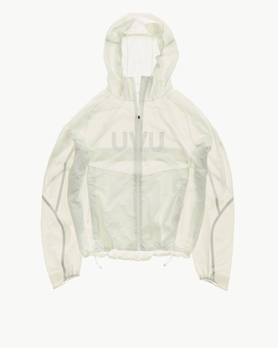 ウォーキング・ランニングウェア UVU ULTRALIGHT WINDBREAKER MEDIUM UVU | RUNNING WINDBREAKER | OFF WHITE