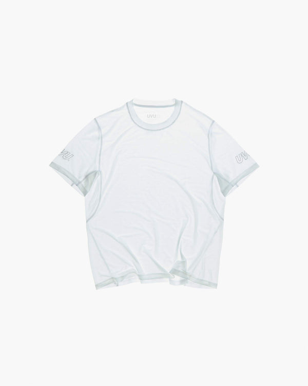 UVU | S/S RUNNING TOP WHITE