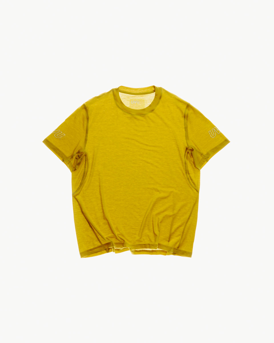 UVU | Lightweight Running T-Shirt | Mens | Chartreuse