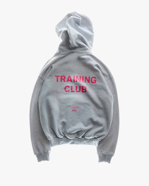 UVU | Training Club Hoodie | Men | Cotton | Grey / Pink