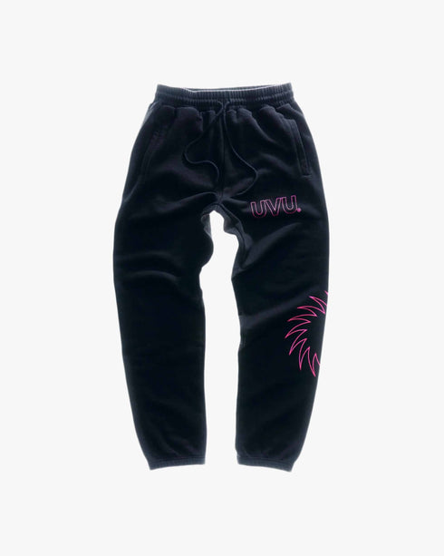 UVU | Training Club Sweat Pants | Mens | Cotton | Black / Pink