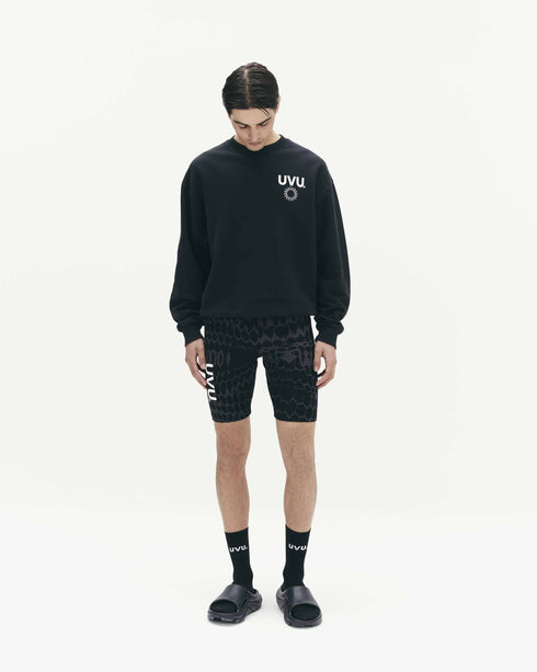 UVU Club | Insignia Crewneck | Mens | Cotton | Black