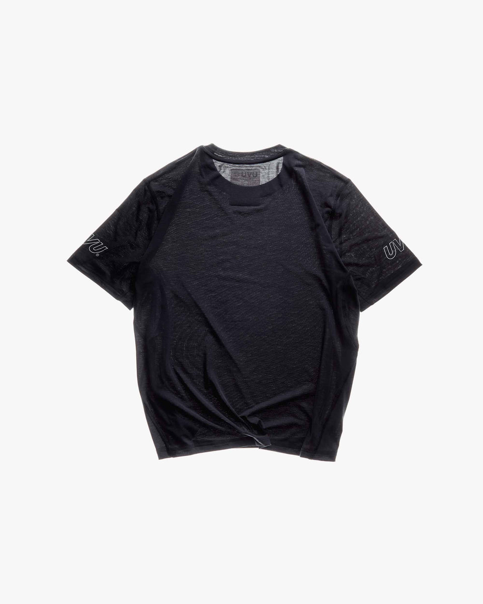 UVU | Lightweight Running T-Shirt | Mens | Black
