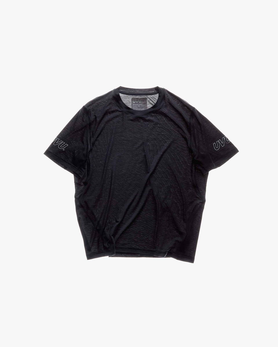 ウォーキング・ランニングウェア UVU Dolomiti T Black L size UVU | Lightweight Running T-Shirt | Mens | Black