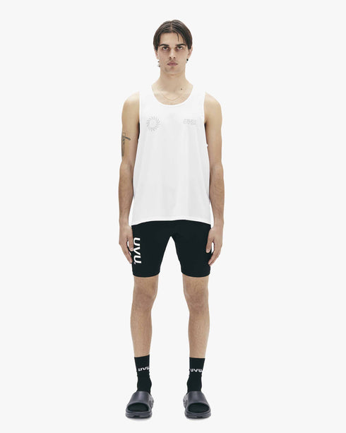 UVU | Running Vest | Mens | Nylon Spandex | White