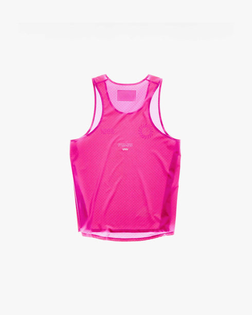 UVU Club | Running Vest | Mens | Nylon Spandex | Pink