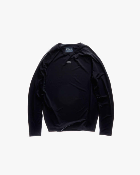 UVU | Long Sleeve training T-Shirt | Cotton | Black