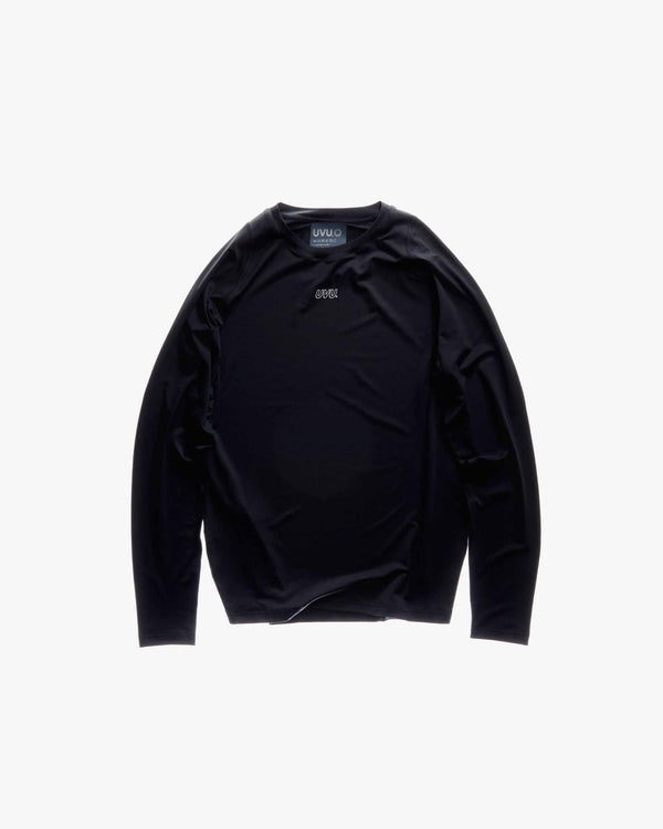 UVU | Long Sleeve training T-Shirt | Cotton | Black