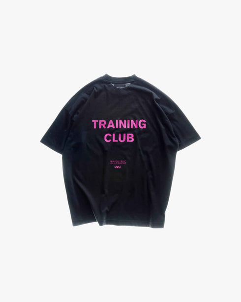 UVU | Training Club T-Shirt | Mens | Cotton | Black / Pink