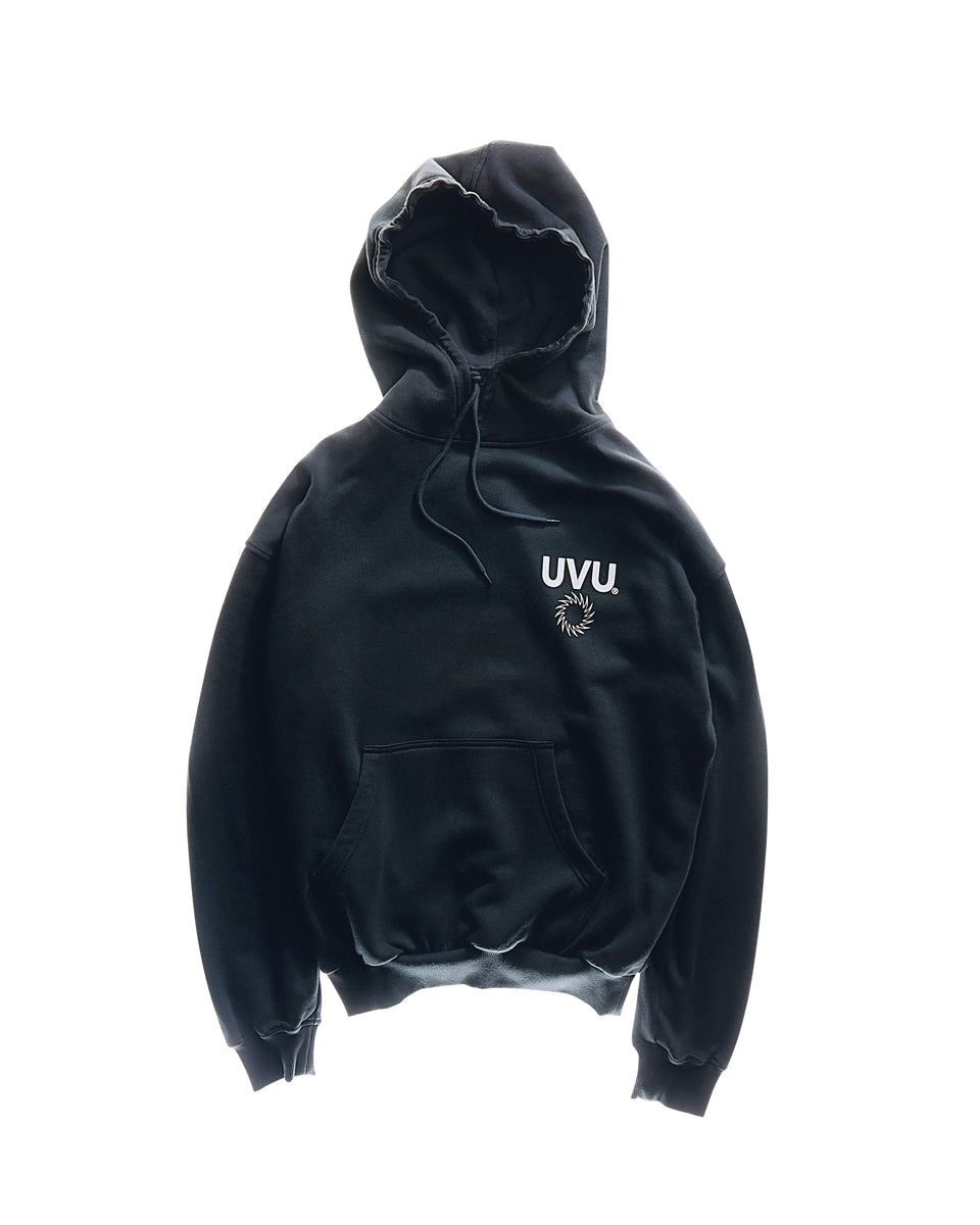 UVU Club | Insignia Hoodie | Mens | Cotton | Black