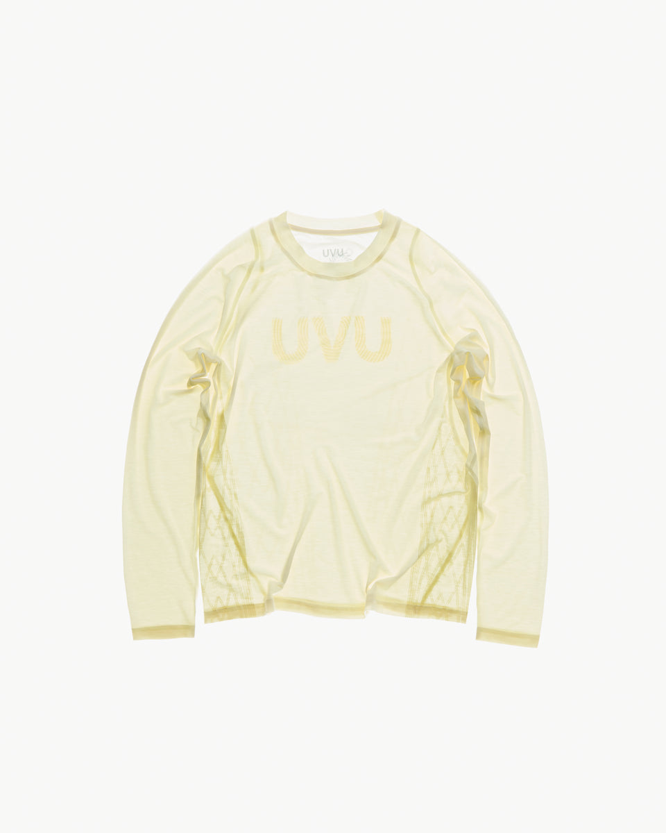 UVU | Lightweight Long Sleeved Running T-Shirt | Mens | Yellow