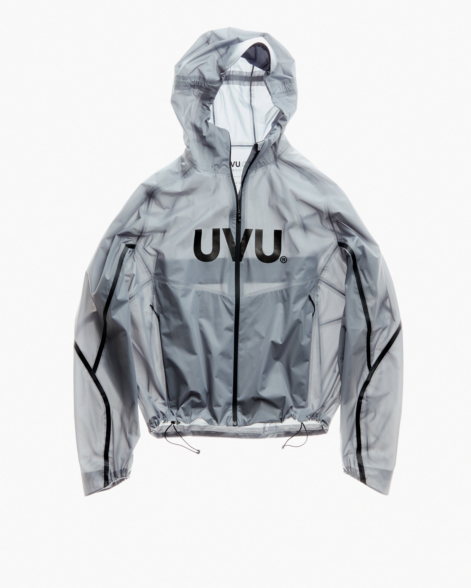 ウォーキング・ランニングウェア UVU ULTRALIGHT WINDBREAKER MEDIUM UVU | Running Rain Jacket | Grey | Mens