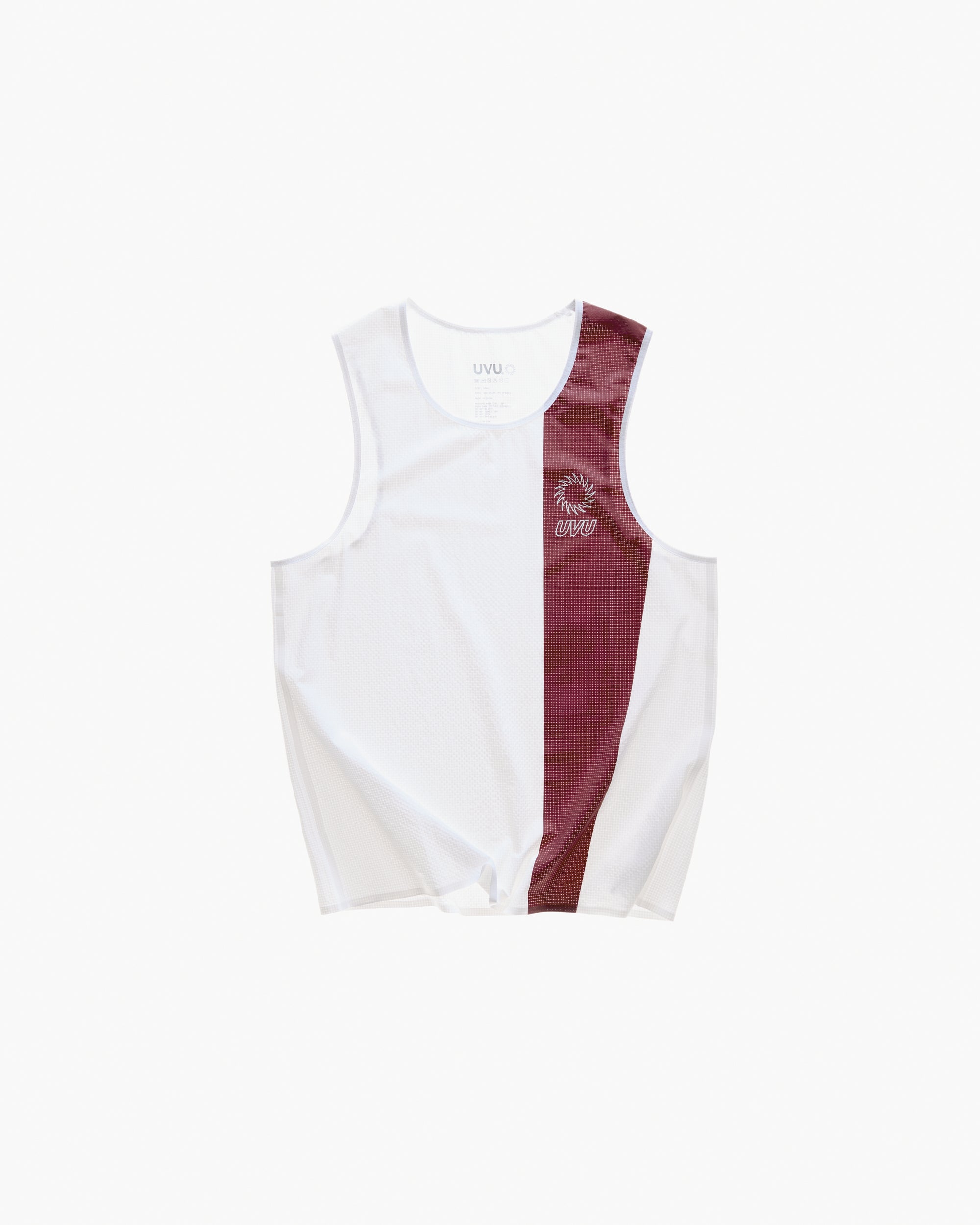 UVU | Wyoming Running Singlet | White
