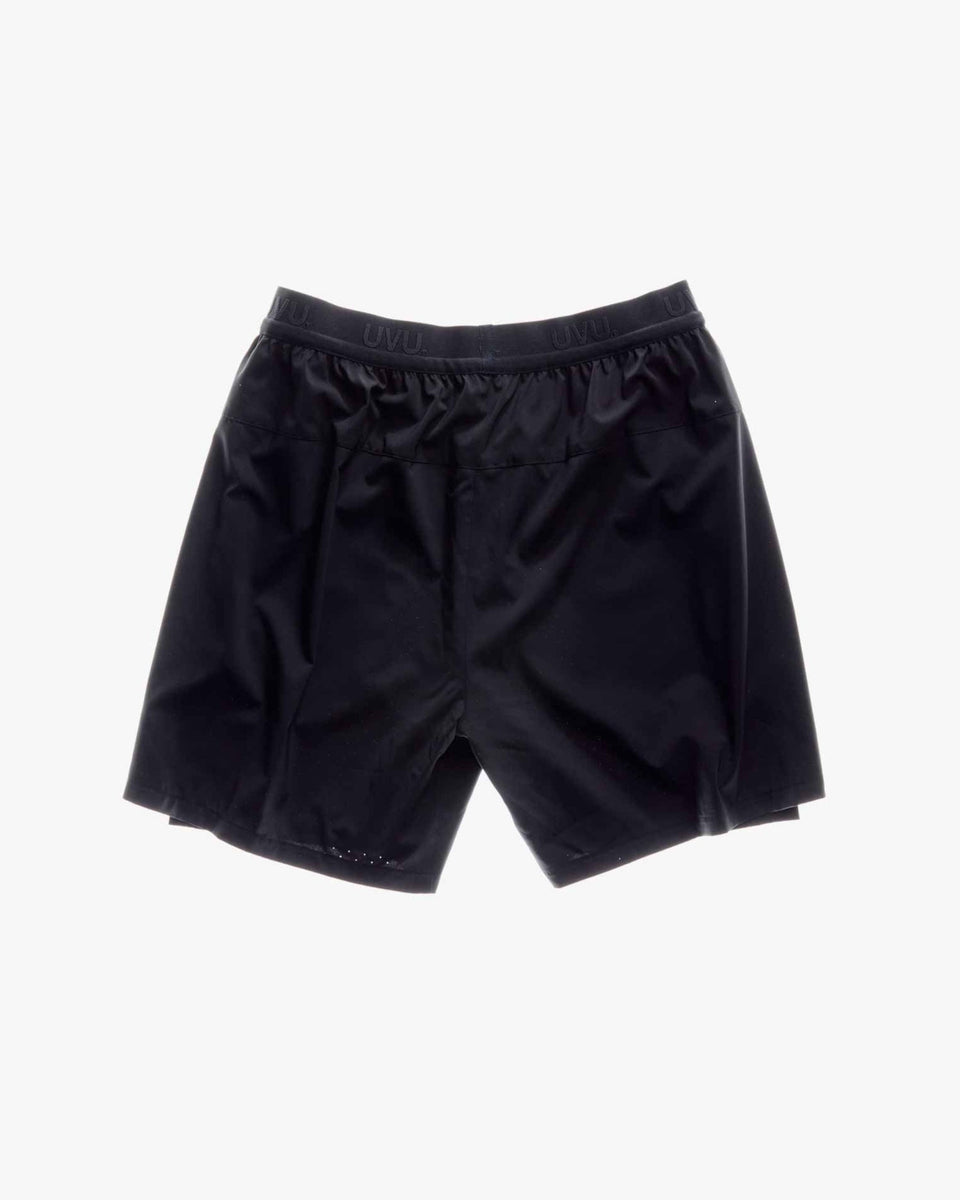 UVU | Training Shorts | Mens | Black | Lightweight Fabric